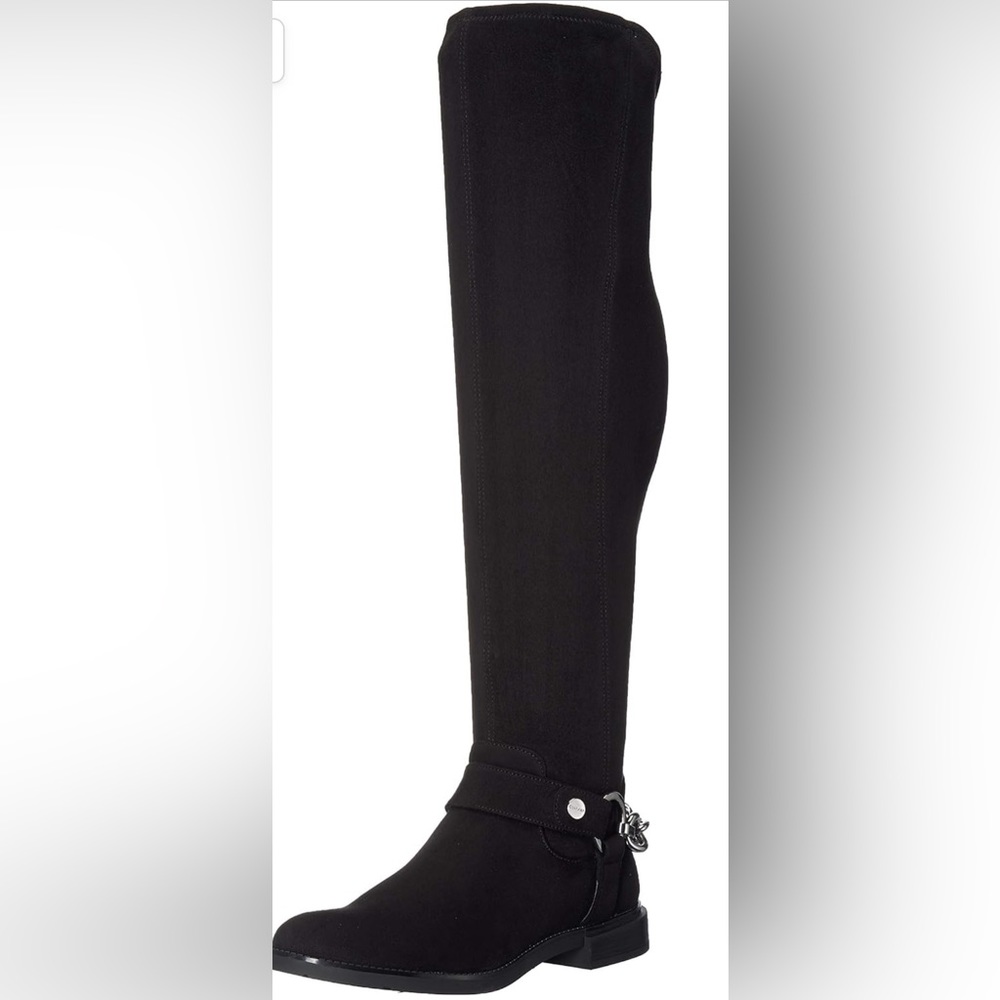 Calvin Klein Women's Akia Over-The-Knee Boot Faux Suede Size 6 M New in Box.